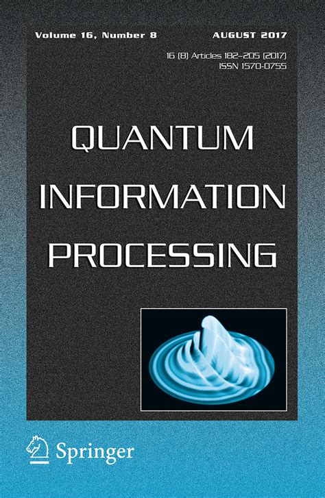 Quantum Entanglement And Information Processing Volume Session Lxxix Lecture Notes Of The Les Houc