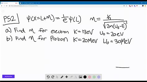 Quantum Mechanics I Wave Functions University