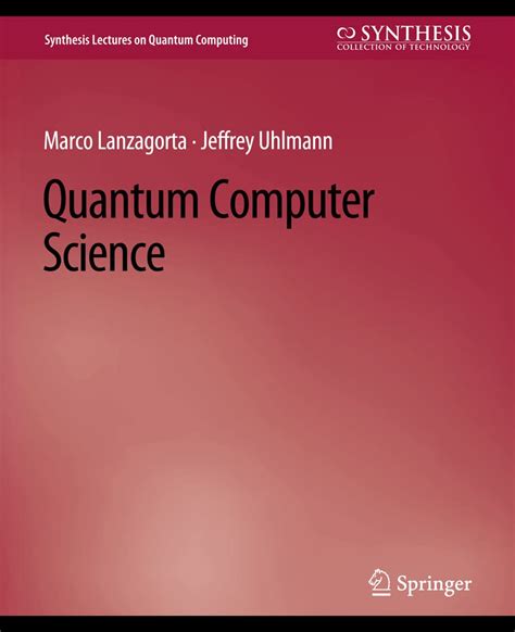 Quantum computer science synthesis lectures on quantum computing. - The back stage guide to stage management 3rd edition traditional and new methods for running a sho.