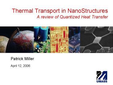 Quantum thermal transport in nanostructures