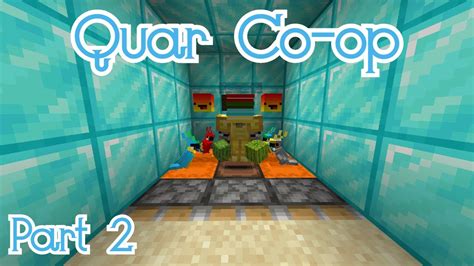 QuarCo-op - mapa Minecraft typu co-op dla 2 graczy - YouTube