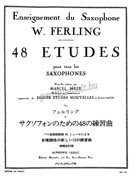 Quarante huit etudes forty eight studies for all saxophone by ferling. - Tadano faun atf 220g 5 manuale di riparazione servizio gru.