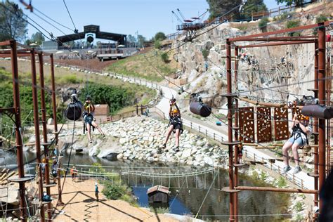 Quarry park adventures. Aerial Adventure. With three levels of challenge and play, you’ll have a blast (and maybe even work up a sweat) while conquering Pinnacle Pete’s Aerial Adventure. Gear up, then join Ground School to learn how to use … 