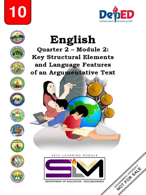 Quarter 2 Module 2: Key Structural Elements and Language …