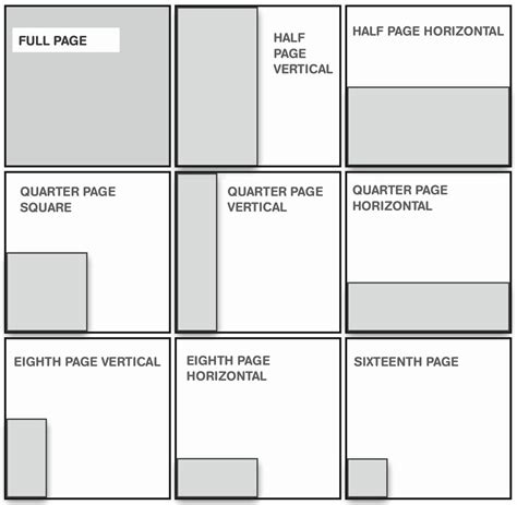 Quarter Page Flyer Template Awesome Program Book Advertising Guidelines