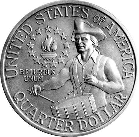 The Bicentennial half dollar is made of a pure copper center and clad in 75% Copper and 25% Nickel. It weighs 11.30 grams with a diameter of 31.00 millimetres and a thickness of 2.15 millimetres. The coin has a reeded edge. The Kennedy Bicentennial half dollar was minted in Philadelphia, Denver and San Francisco. Those from Philadelphia …. 