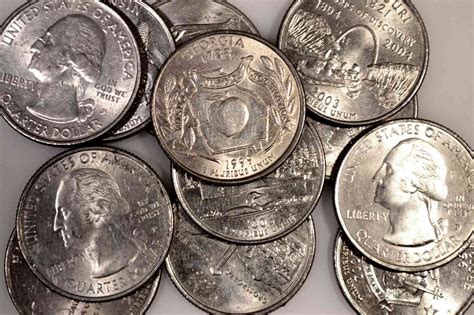 Mar 29, 2022 · What Are State Quarters Worth Now? There are two 50 State Quarter value charts, one for single coins, and one for rolls of 40 coins (the standard $10 roll of 40 quarters). As in all of the coin value guides, these values are actual dollar amounts that coin dealers most likely will pay you for your coins. The charts also contain retail prices if ... . 