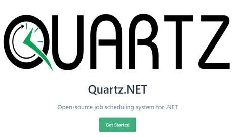 Quartz net 4. NET configuration information: Fluent Scheduler Builder API O...
