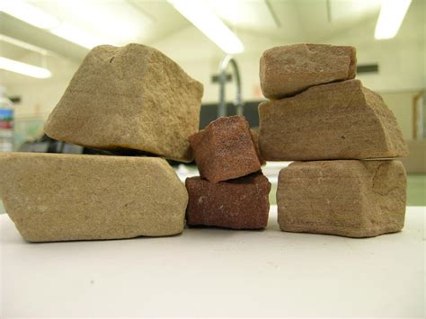 Based on the grain composition, the sandstone is composed of quartz, K-feldspar, and volcanic rock fragments. The presented sample can be classified as a quartzarenite after Folk ( 1980 ). Due to the large amount of detrital quartz grains, including monocrystalline and polycrystalline grains, this sandstone is a good natural example for the ....