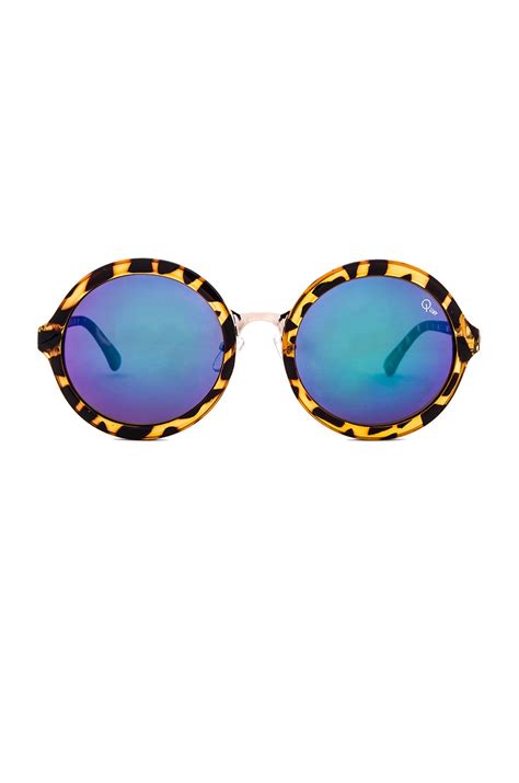 Quay Smoke In Mirrors Sunglasses in Tort REVOLVE