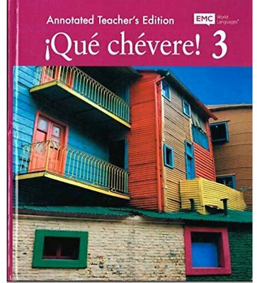 Que Chevere 3: Level 3 - Grammar and Vocabulary Workbook 2nd. ... Que Chevere 3: Level 3 - Grammar and Vocabulary Workbook 2nd. Author(s) Alejandro Vargas Bonilla. Published 2019. Publisher EMC/Paradigm Publishing. Format Paperback . ISBN 978-1-5338-4998-4. Edition. 2nd, Second, 2e. Reviews ...