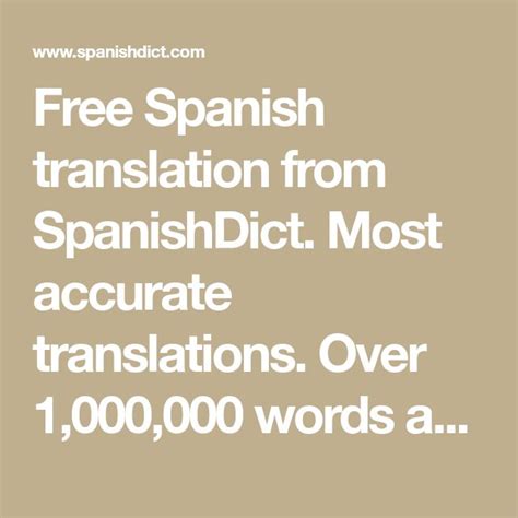 Que dice Spanish to English Translation - SpanishDict