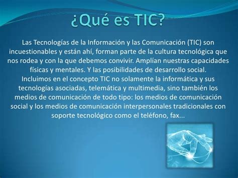 Que es un tic - SlideShare