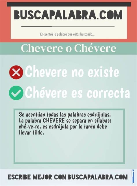 Que significa la palabra chevere - Ejemplos