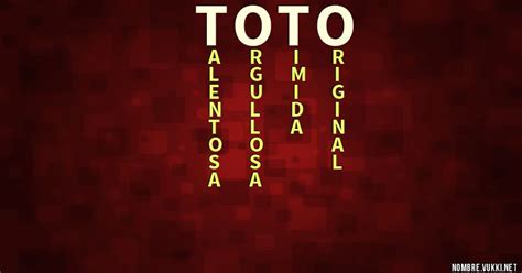 Que significa toto en fonbet.