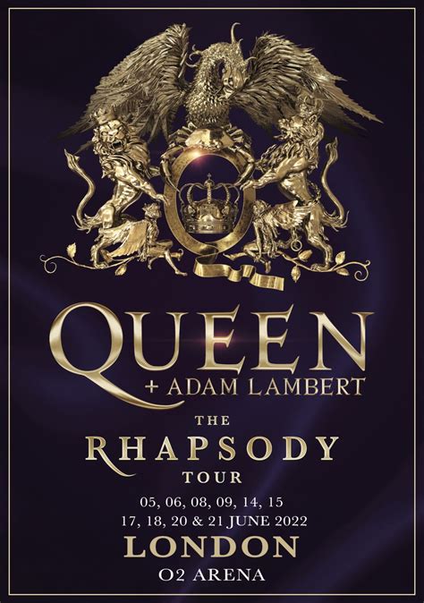 Queen + adam lambert tour 2022