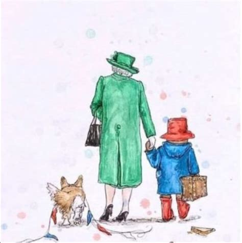 Queen And Paddington Drawing