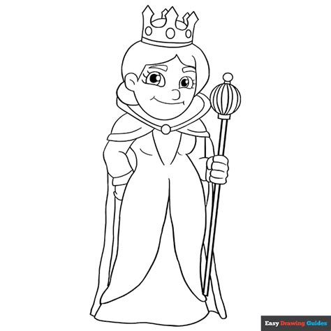 Queen Coloring Shee