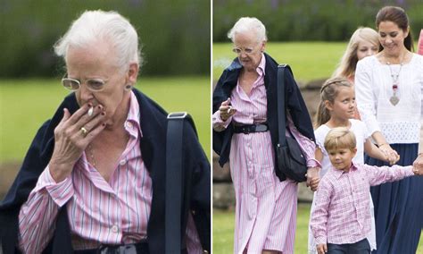 Queen Margrethe is a smoker - Nine