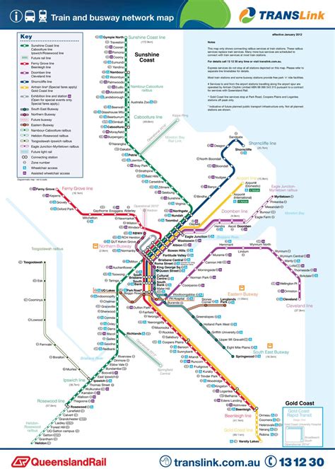 Queen Street station, 2C, Brisbane City timetable Translink