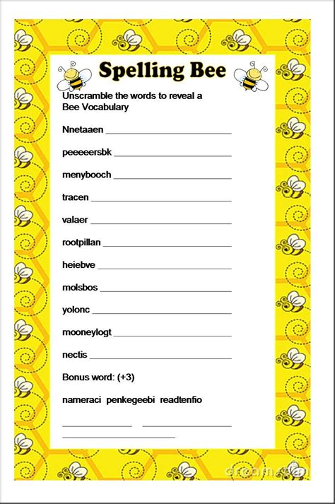 Queen bee spelling bee game. Spelling is the magic connector between letters and their sounds, placing learners on the road to literacy. Strong spelling skills help build a solid foundation for reading and com... 