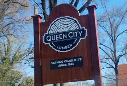 Queen city lumber charlotte. Charlotte, North Carolina. 704.333.3939 "All lumber kept in the dry" Quotes & Orders. Home. About Us. ... Queen City Lumber 2501 Weddington Avenue. Charlotte, NC 28204 