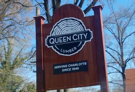 Queen city lumber charlotte. 2501 Weddington Ave. Charlotte, North Carolina. 704.333.3939 . "All lumber kept in the dry" 