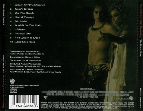 Queen of the damned soundtrack. Things To Know About Queen of the damned soundtrack. 