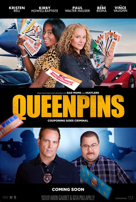 Queenpins where to watch. Potomac Watch Podcast. Foreign Edition Podcast. Free Expression Podcast ... “Queenpins” stars Kristen Bell and Kirby Howell-Baptiste as coupon-clippers run amok who turn a small-time scam into ... 
