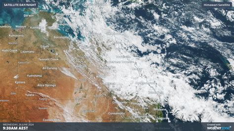 Queensland Satellite Image Elders Weather