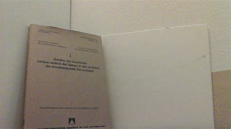 Quellen zur geschichte afrikas südlich der sahara in den archiven der bundesrepublik deutschland. - 1997 acura cl 30l pfi 6cyl manual.
