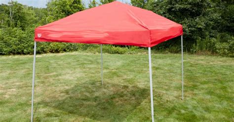 About this item. Includes: Pop up canopy replacement TOP ONLY made to fit a SLANT LEG frame. A slant leg 10x10 frame has a larger base and the canopy top is approximately 8x8. This top will not fit a straight leg canopy frame. This measures 95 ¼” x 95 ¼” at the top of the valance and 97” x 97” at the bottom of the valance because of .... 