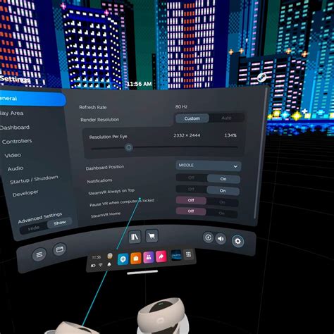 Quest 3 steam vr resolution settings.  Set resolution in Oculus desktop app.  Simply put ...