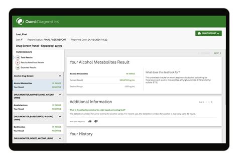 Quest Diagnostics Results Drug Test