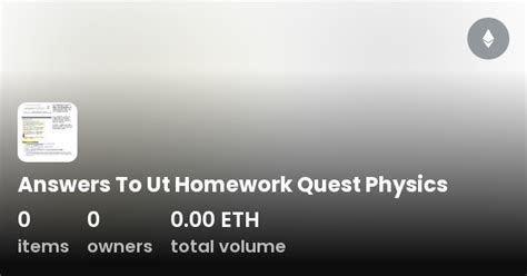 Quest Homework Ut Answers