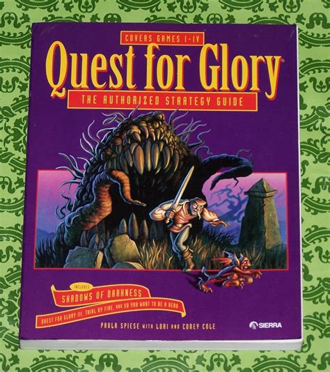 Quest for glory the authorized strategy guide. - Repair manual for 1985 ezgo golf cart.