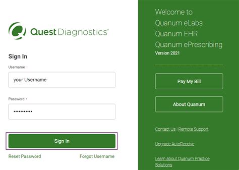 Login - CAS – Central Authentication Service Lab Services Manager Access Quanum with your eLabs account (formerly Care360) Username Password Reset Password Get Access Now Privacy Notices Contact Support Terms & Conditions © 2023 Quest Diagnostics Incorporated. All rights reserved. . 
