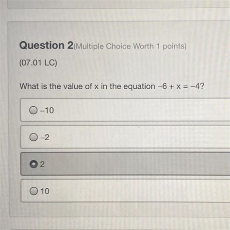 Question 1 (Multiple Choice Worth 1 points) (07.01 LC) - Brainly