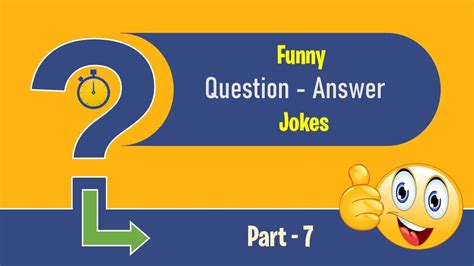 Question And Answer Jokes English