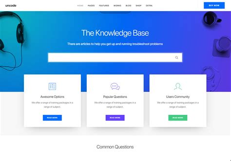Question And Answer Website Template