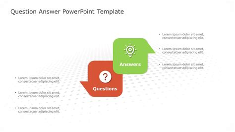 Question Answer 01 PowerPoint Template SlideUpLift