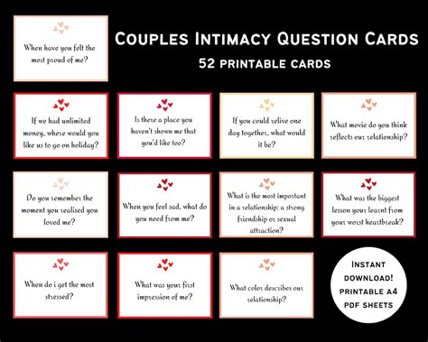 Question Card Game For Couples Online