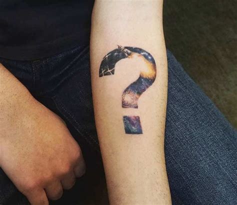 Question Mark tattoo by Resul Odabas Tattoo Photo 23571
