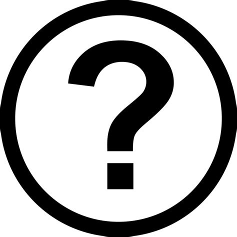 Question mark in circle symbol unicode.  The symbol &ldquo;Circled Ide...