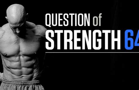 Question of Strength 13