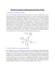 Questions Answers On Bioinorganic Chemistry D Ray
