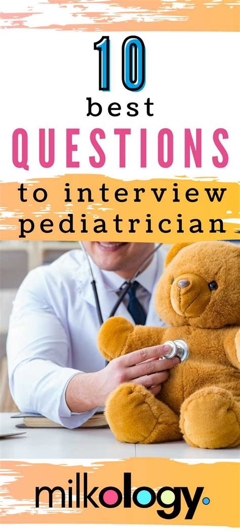 Questions For A Pediatrician Interview