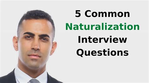 Questions In Naturalization Interview