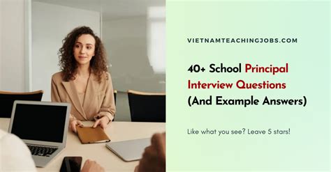 Questions In Principal Interview