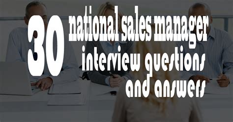 Questions Interview Sales Manager